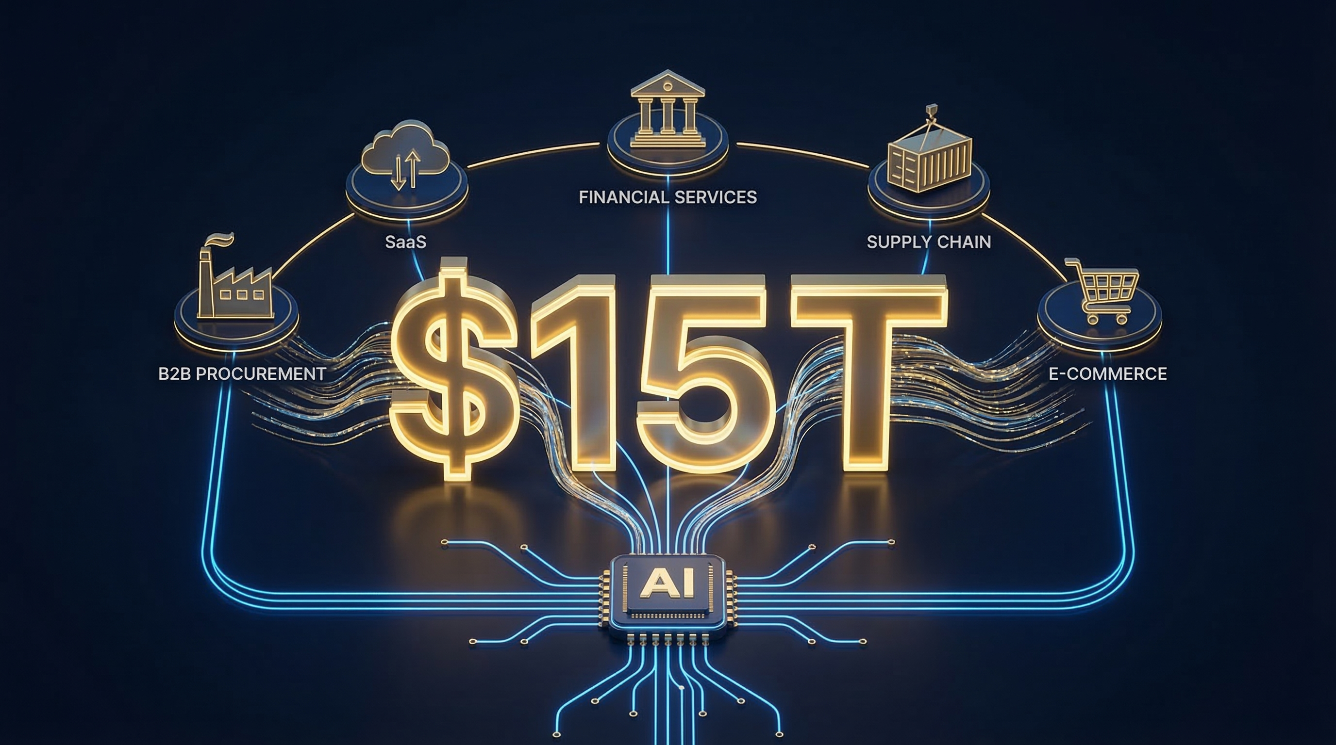 The $15T Agentic Commerce Market: Where Money Flows in 2026 — cover image